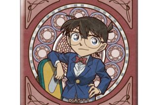 名探偵コナン (アールヌーボー)スクエア缶バッジコナン【再販】
 
2026年01月発売