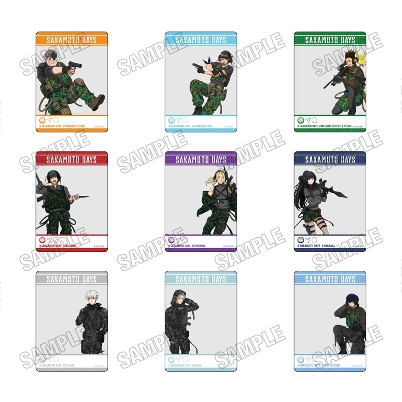 サカモトデイズ 描き下ろしSNS風クリアカードコレクション【サバイバルゲームver.】 
2026年02月発売