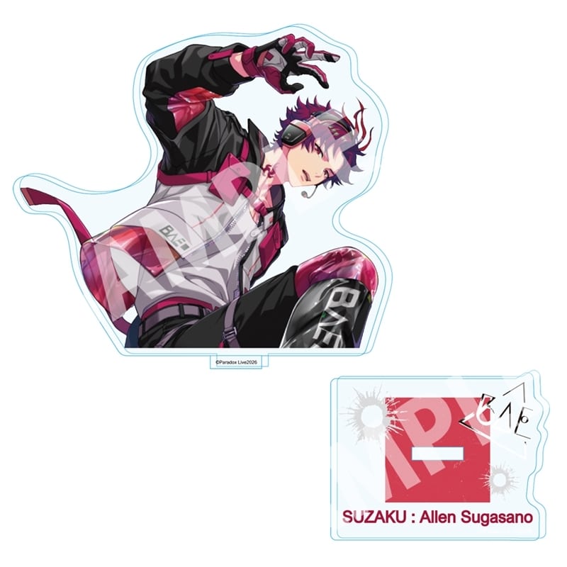 パラライ アクリルスタンド 6th Anniversary 朱雀野 アレン
 アニメイトで
2026/01/24 発売