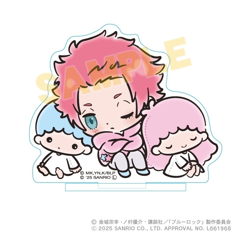 ブルーロック×サンリオキャラクターズ アクリルスタンド　糸師冴×リトルツインスターズ[アニメイト限定]
 
2026年02月発売