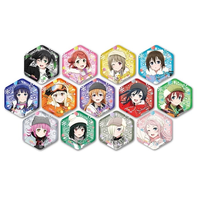 ラブライブ! ニジガク スノーフレーク風カンバッジ
 
2026年01月発売