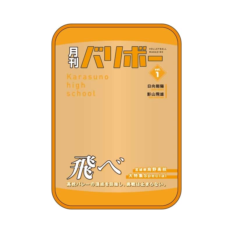 ハイキュー!! ポーチ 月刊バリボーvol.1(烏野高校)【再販】
 
2026年01月発売
で取扱中