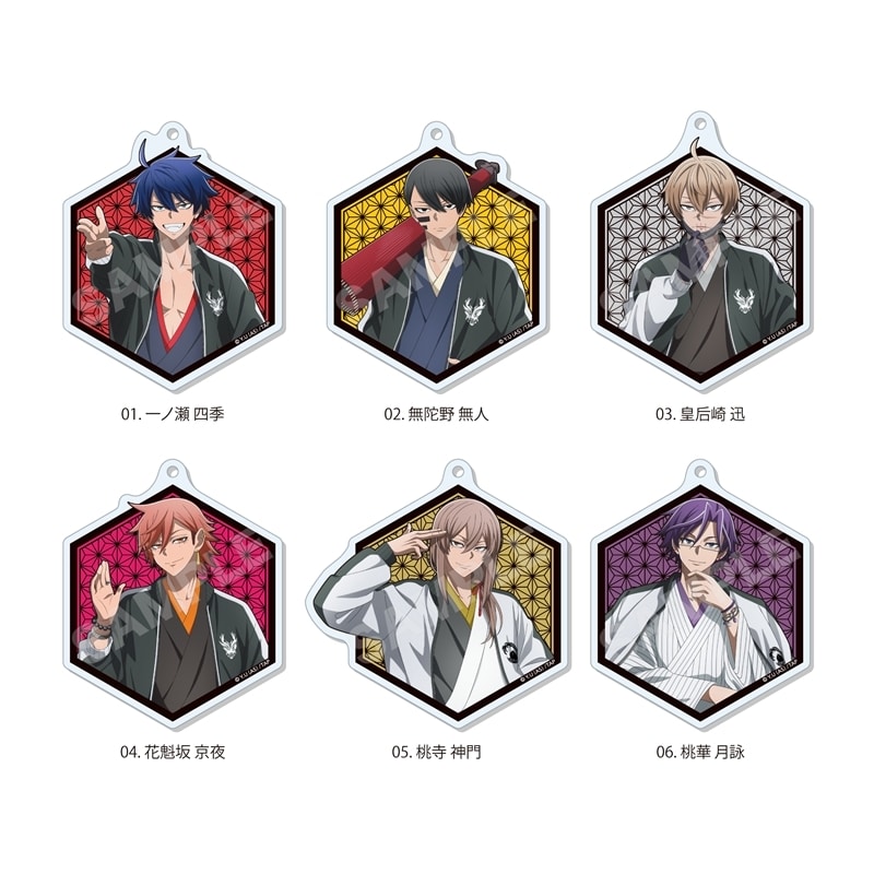 桃源暗鬼 スカジャン×着物ver. アクリルキーホルダー /01 全6種
 
2026年01月中旬発売