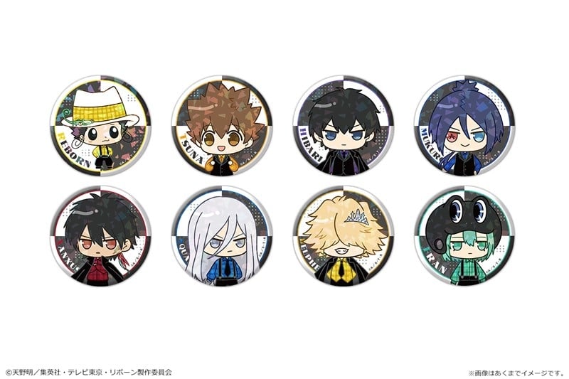 家庭教師ヒットマンREBORN! トレーディングホログラム缶バッジ
 アニメイトで
2025年12月下旬発売