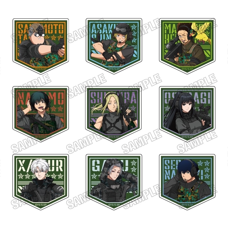 サカモトデイズ 描き下ろしアクリルバッジコレクション【サバイバルゲームver.】 
2026年02月発売