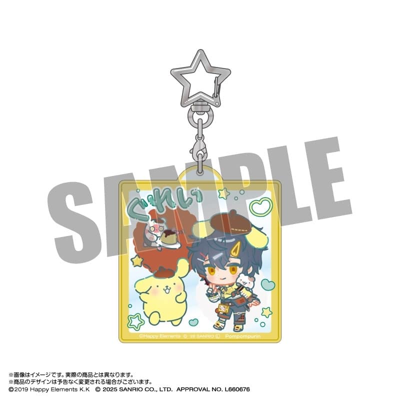 エリオスライジングヒーローズ×サンリオキャラクターズ おなまえアクリルキーホルダー 13.グレイ・リヴァース×ポムポムプリン なかよしポップコーデver. アニメイトで
2026年04月発売