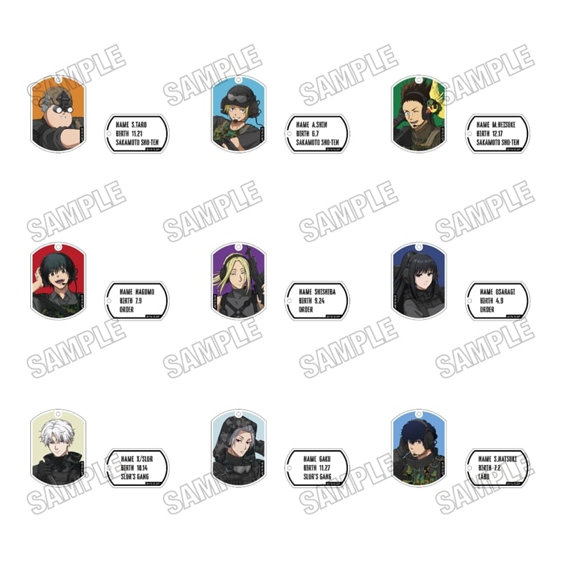 サカモトデイズ 描き下ろしアクリルキーホルダーコレクション【サバイバルゲームver.】 
2026年02月発売