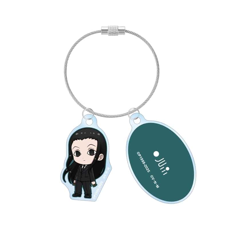 ハンターハンター イルミ ちびキャラ スーツver. 2連ワイヤーアクリルキーホルダー
 アニメイトで
2025/12/06 発売