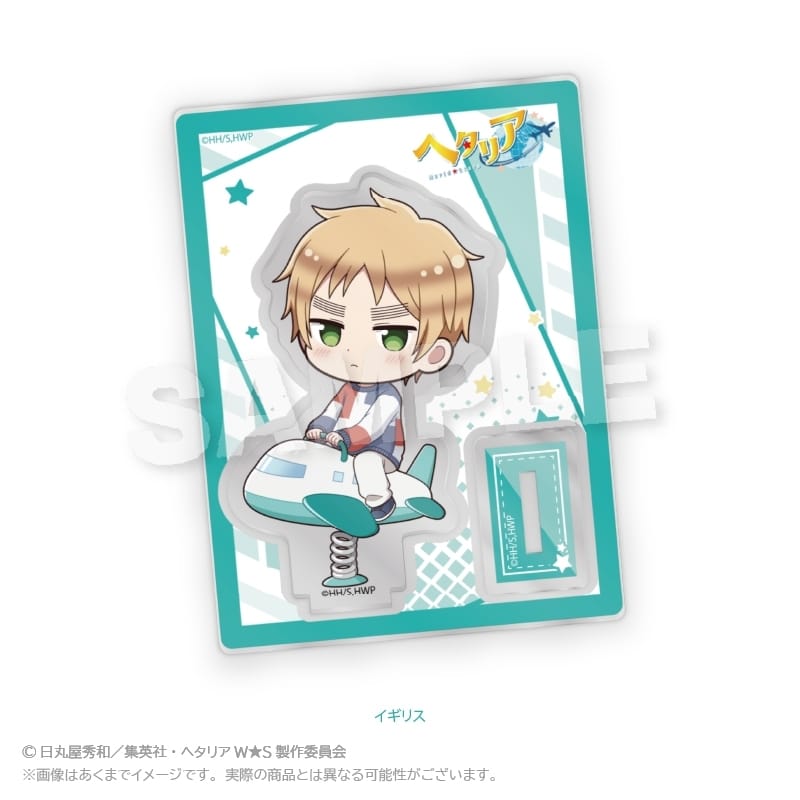 ヘタリア World★Stars ミニキャラスタンド 遊具ver. イギリス
 アニメイトで
2026年01月発売