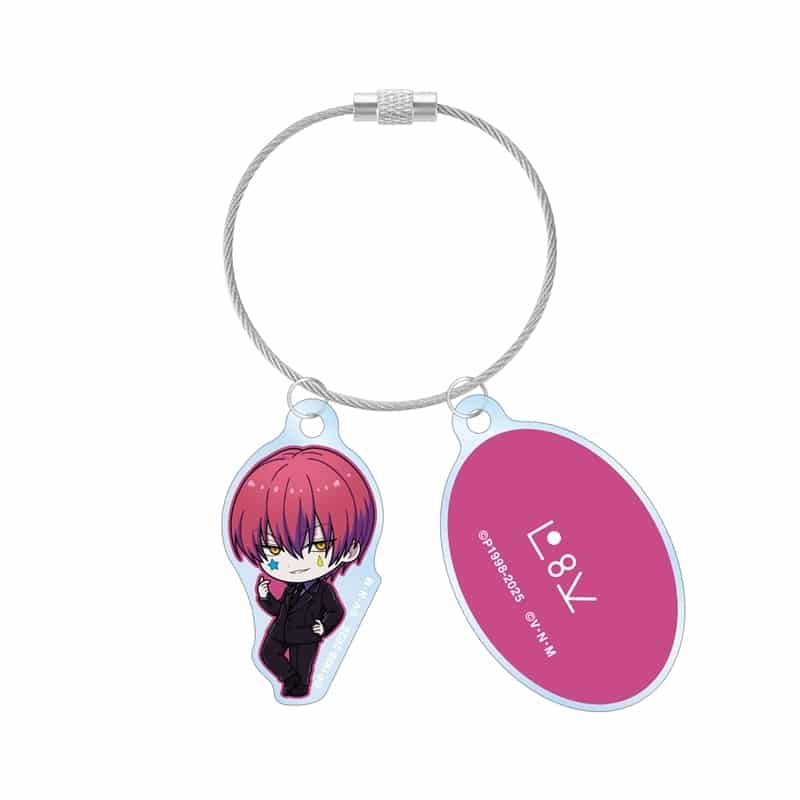 ハンターハンター ヒソカ ちびキャラ スーツver. 2連ワイヤーアクリルキーホルダー
 アニメイトで
2025/12/06 発売