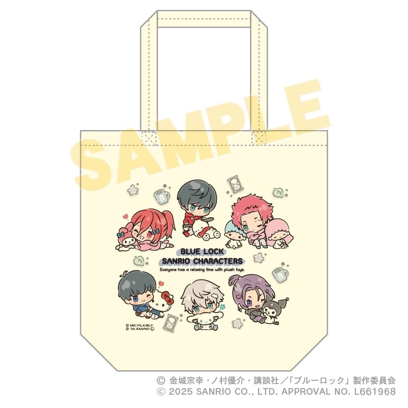 ブルーロック×サンリオキャラクターズ トートバッグ[アニメイト限定]
 
2026年02月発売
で取扱中 (アニメイト)