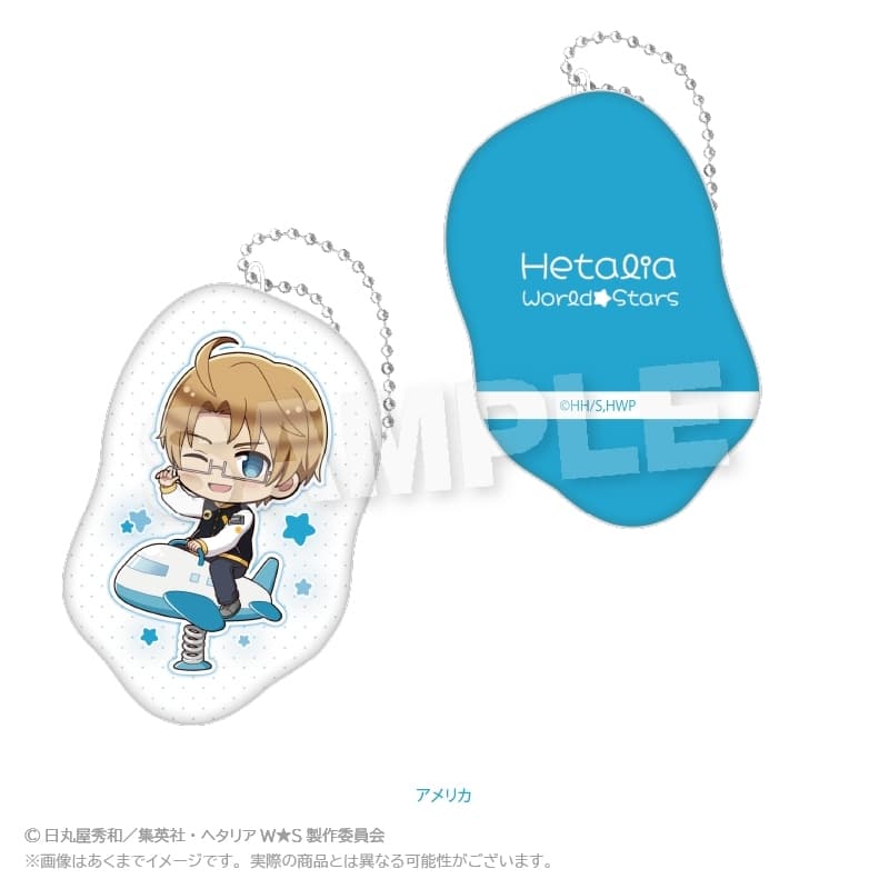 ヘタリア World★Stars ダイカットクッションキーホルダー 遊具ver. アメリカ
 アニメイトで
2026年01月発売