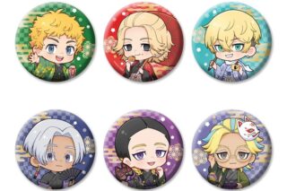 TVアニメ東京リベンジャーズ トレーディングミニキャラ缶バッジ 和装ver.
 アニメイトで
2026年02月発売