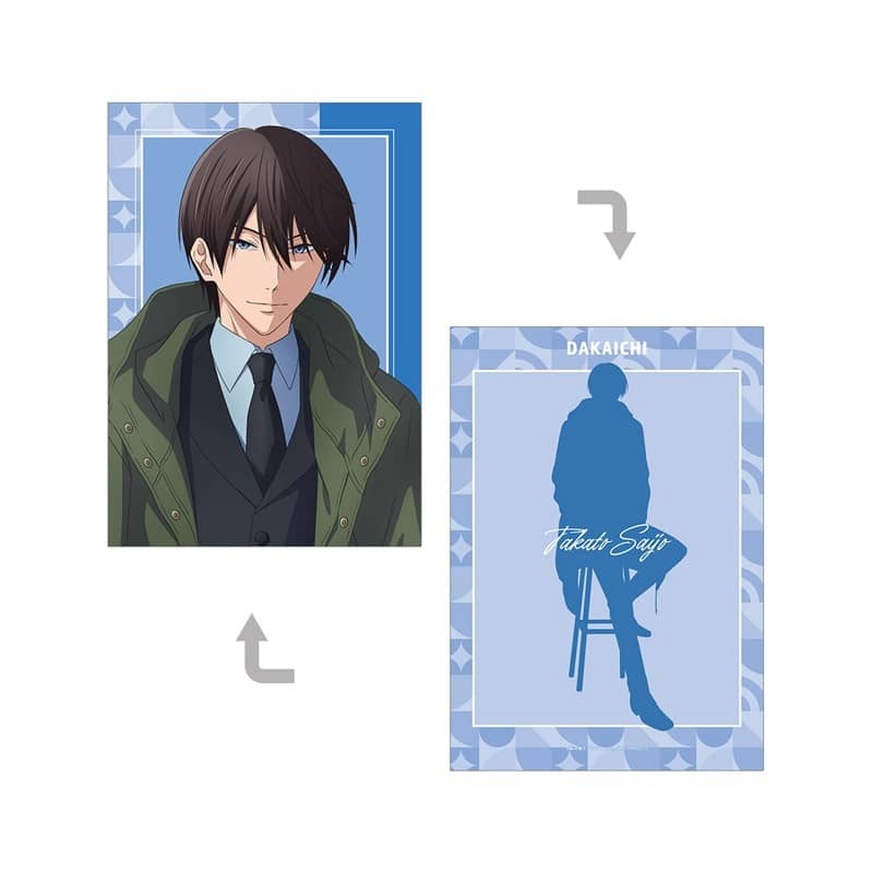 「劇場版 抱かれたい男1位に脅されています。～スペイン編～」 描き下ろし 西條高人 スーツver. A5イラストカード アニメイトで
2026/02/27 発売