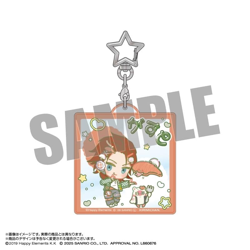 エリオスライジングヒーローズ×サンリオキャラクターズ おなまえアクリルキーホルダー 6.ガスト・アドラー×KIRIMIちゃん. なかよしポップコーデver. アニメイトで
2026年04月発売