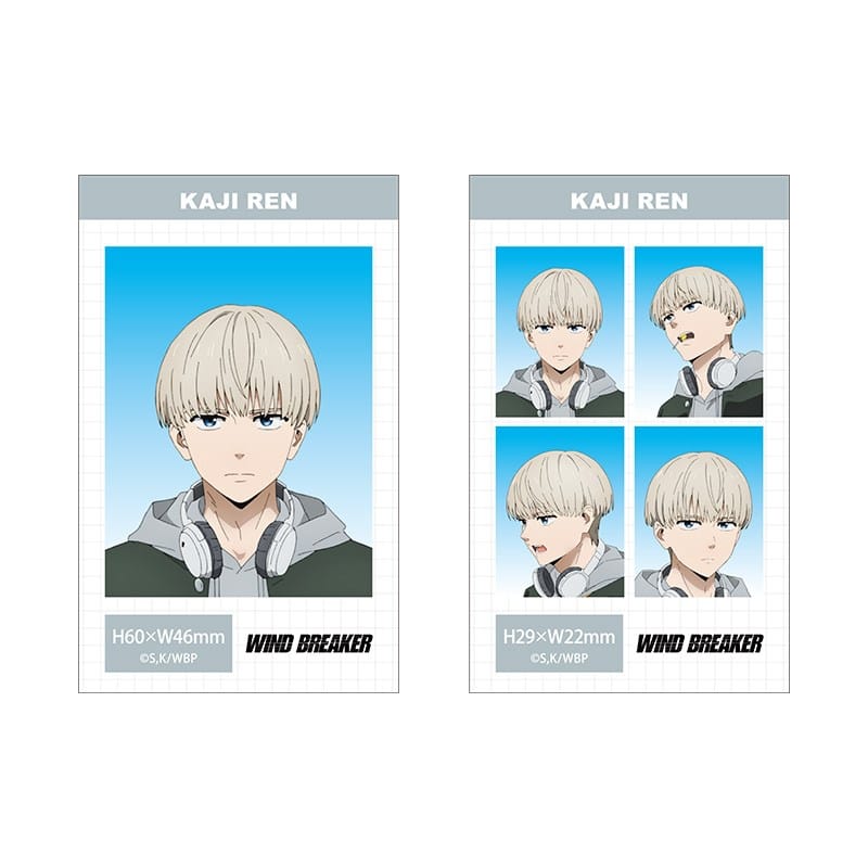 ウィンドブレイカー (ウィンブレ) 証明写真風ブロマイドセット【梶蓮】
 
2026年01月発売