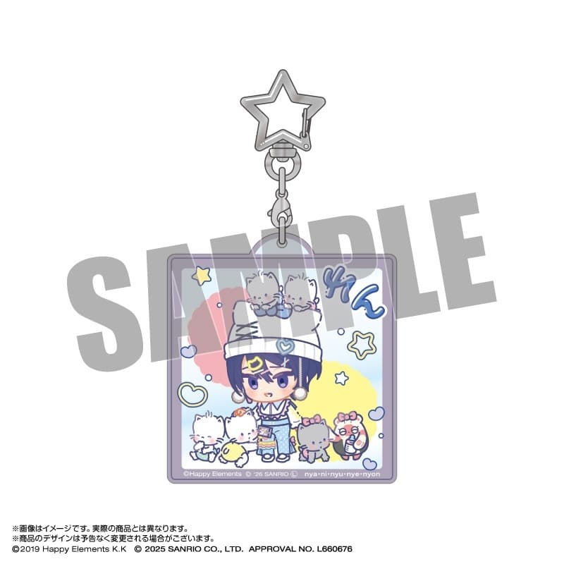 エリオスライジングヒーローズ×サンリオキャラクターズ おなまえアクリルキーホルダー 5.如月レン×ニャニィニュニェニョン なかよしポップコーデver. アニメイトで
2026年04月発売