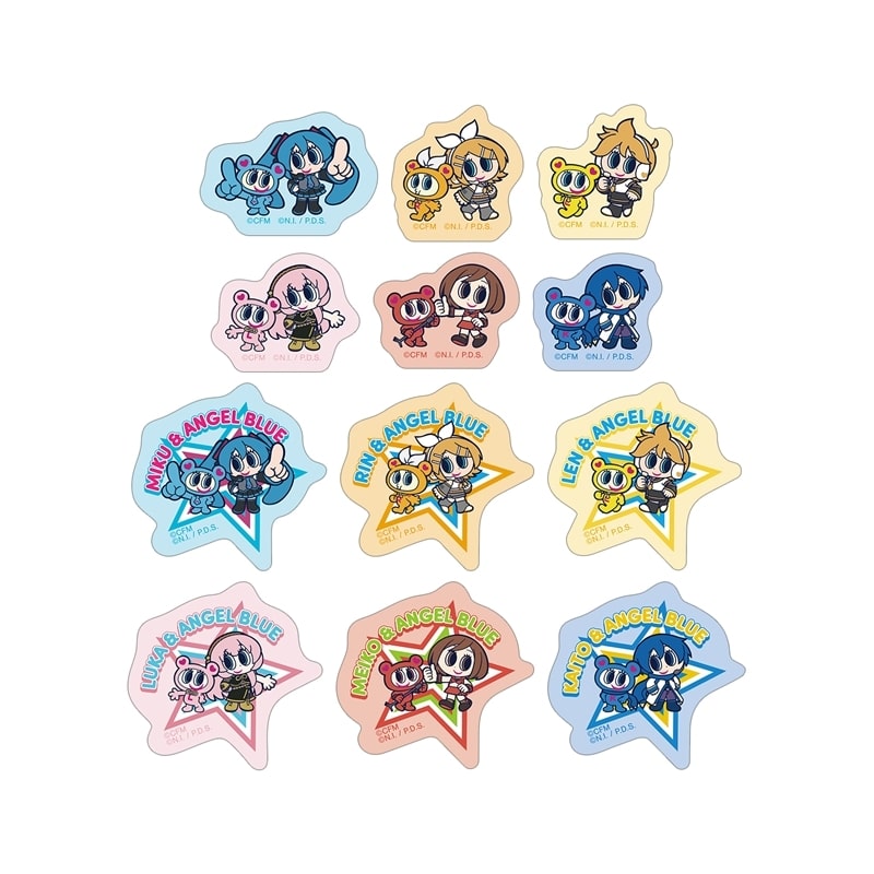 初音ミク ANGEL BLUEコラボ 描き起こし フレークシール ver.B
 
2026年3月27日発売