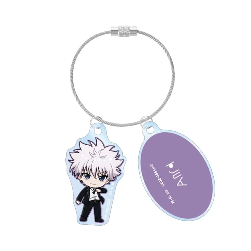 ハンターハンター キルア ちびキャラ スーツver. 2連ワイヤーアクリルキーホルダー
 アニメイトで
2025/12/06 発売