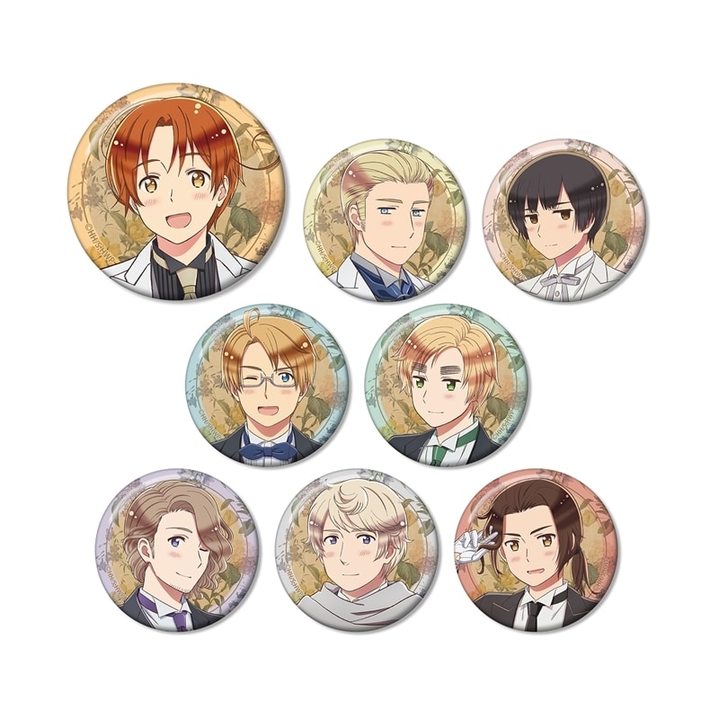 アニメ「ヘタリア World★Stars」 描き下ろしイラスト 執事ver. トレーディング缶バッジ
 アニメイトで
2026/02/27 発売