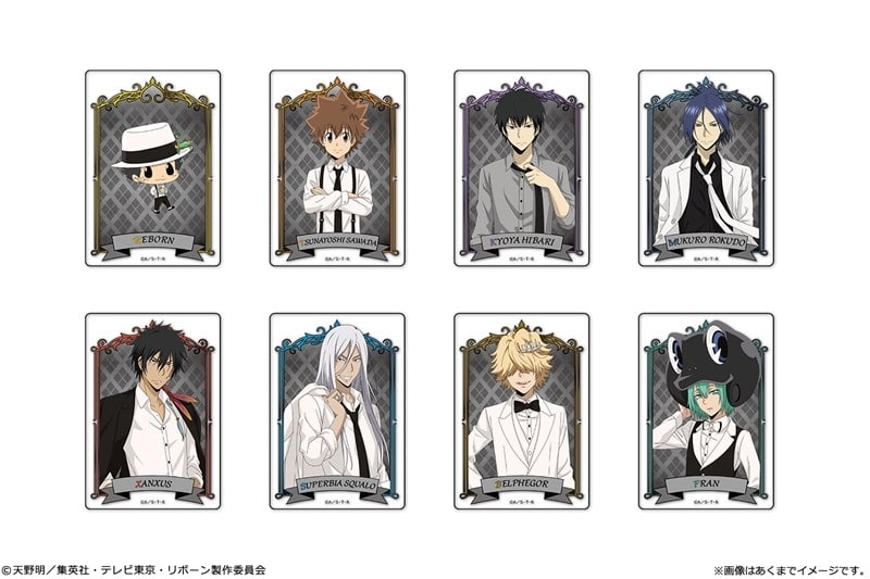 家庭教師ヒットマンREBORN! トレーディングアクリルカード Ver. モノトーン
 アニメイトで
2025年12月下旬発売