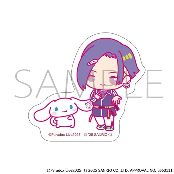 パラライ ステッカー/呉羽 葵×シナモロール　サンリオキャラクターズ
 アニメイトで
2025/11/28 発売