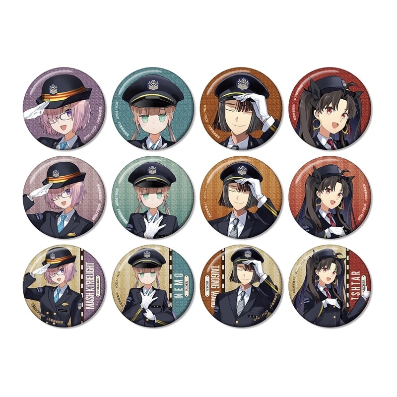 Fate/Grand Order 推し旅コラボver. トレーディンググリッター缶バッジ
 アニメイトで
2026/01/27 発売