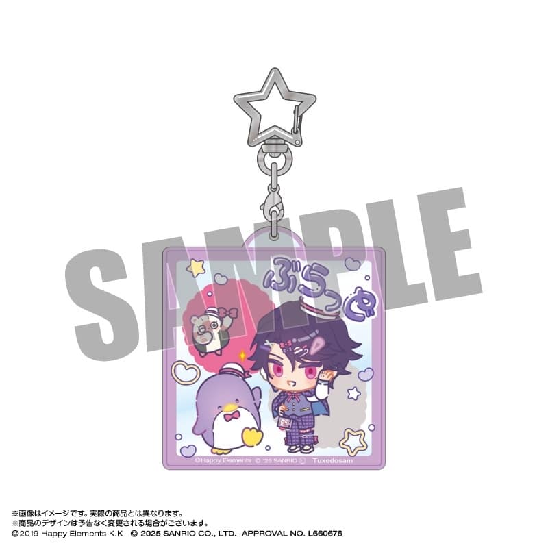 エリオスライジングヒーローズ×サンリオキャラクターズ おなまえアクリルキーホルダー 3.ブラッド・ビームス×タキシードサム なかよしポップコーデver. アニメイトで
2026年04月発売