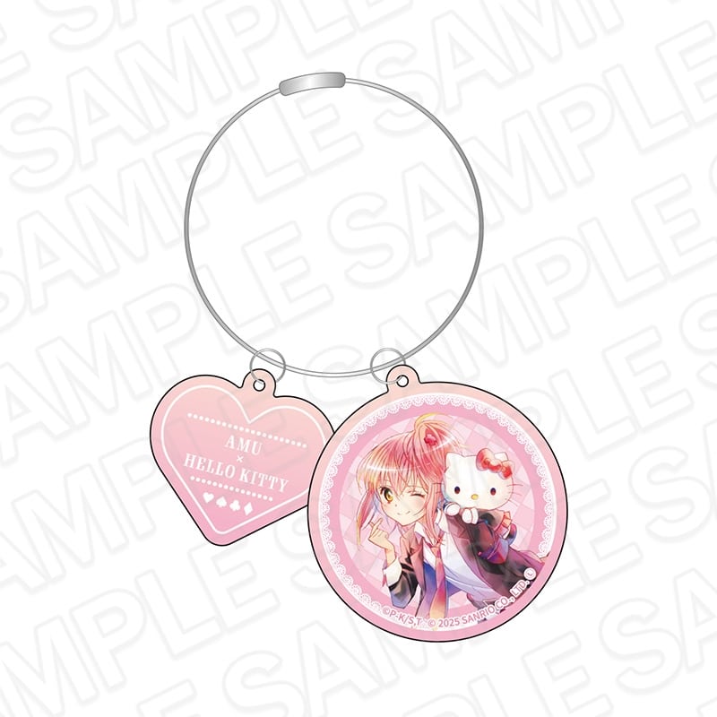 しゅごキャラ!×サンリオキャラクターズ ワイヤーキーホルダー PALE TONE series 日奈森あむ×ハローキティ
 
2025年12月発売
で取扱中 (アニメイト)