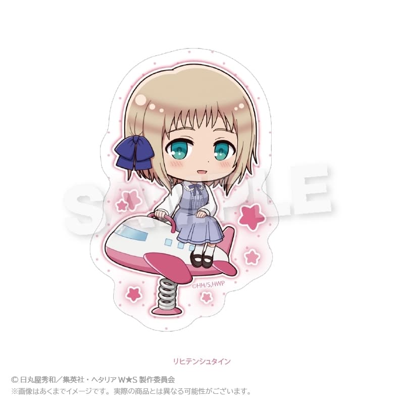 ヘタリア World★Stars ダイカットステッカー 遊具ver. リヒテンシュタイン
 アニメイトで
2026年01月発売