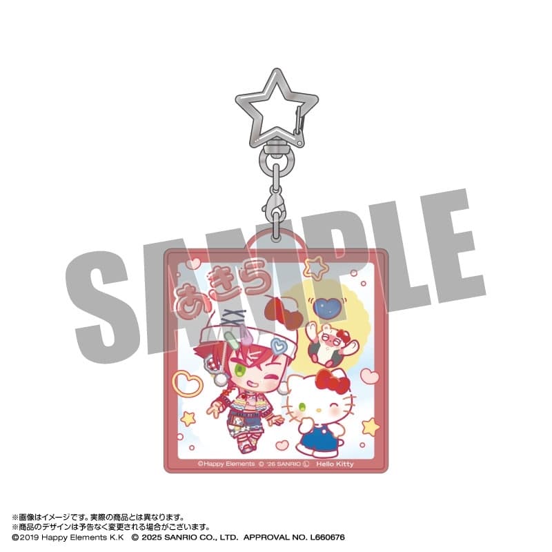 エリオスライジングヒーローズ×サンリオキャラクターズ おなまえアクリルキーホルダー 1.鳳アキラ×ハローキティ なかよしポップコーデver. アニメイトで
2026年04月発売