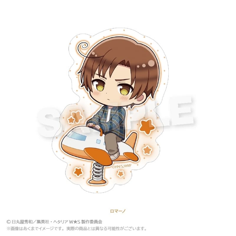 ヘタリア World★Stars ダイカットステッカー 遊具ver. ロマーノ
 アニメイトで
2026年01月発売