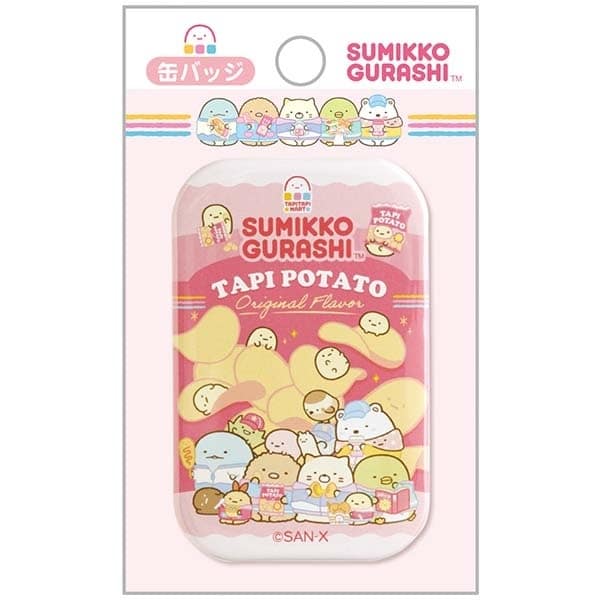 すみっコぐらし わくわくたぴおかコンビニ 缶バッジ TAPI POTATO アニメイトで
2024年10月発売