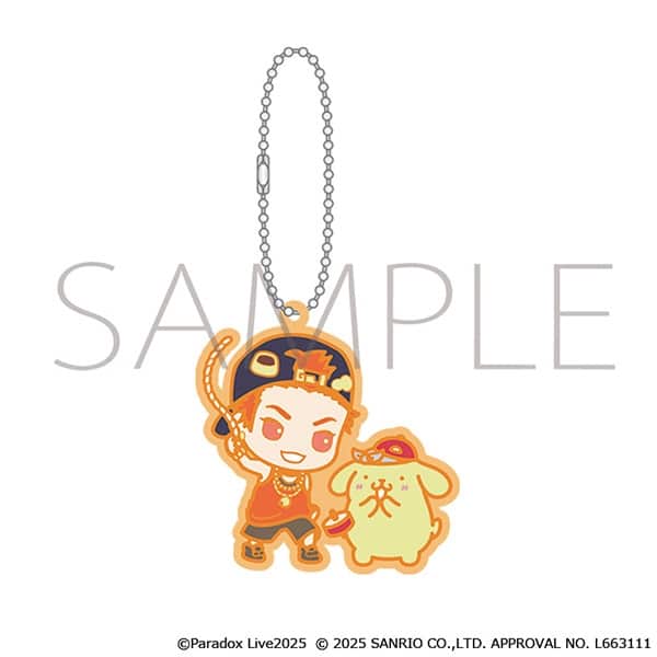 Paradox Live ラバーキーホルダー/伊藤 紗月×ポムポムプリン　サンリオキャラクターズ
 
2025年12月26日発売