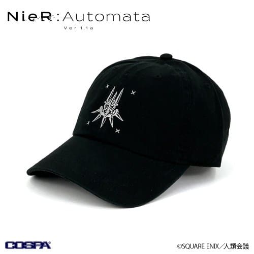 NieR:Automata Ver1.1a ヨルハ部隊 刺繍ローキャップ/BLACK
 
2026年03月発売