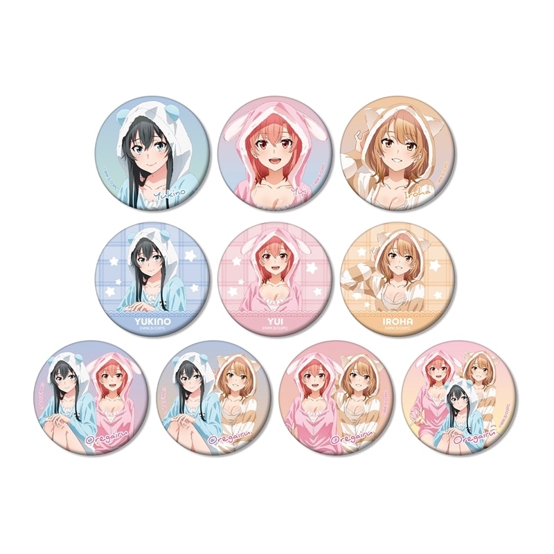 俺ガイル 完 描き下ろし アニマルルームウェアver. トレーディングマット缶バッジ【アニメイト特典付】
 
2026年3月17日発売
で取扱中