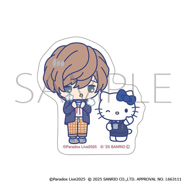 パラライ ステッカー/闇堂 四季×ハローキティ　サンリオキャラクターズ
 アニメイトで
2025/11/28 発売