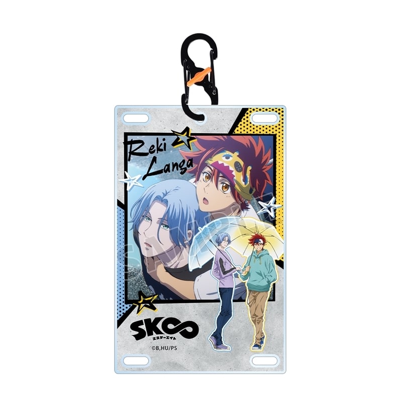 SK∞ エスケーエイト 喜屋武 暦&馳河 ランガ カラビナ付きカード型アクリルキーホルダー アニメイトで
2025/12/17 発売