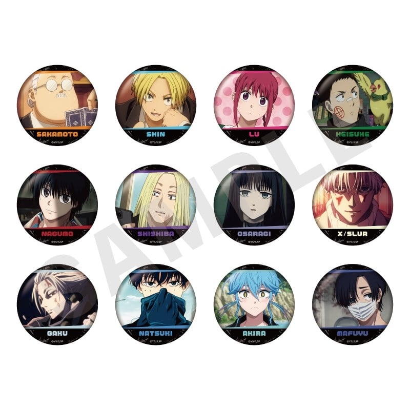 サカモトデイズ ～favorite series～ トレーディング場面写缶バッジ(全12種) 
2026年01月発売