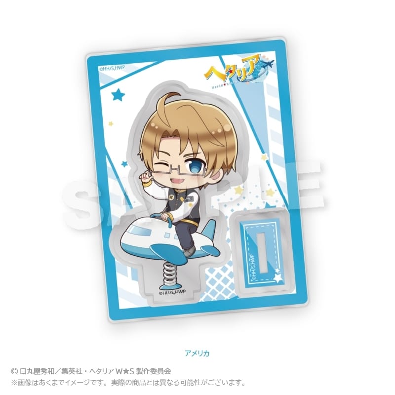 ヘタリア World★Stars ミニキャラスタンド 遊具ver. アメリカ
 アニメイトで
2026年01月発売