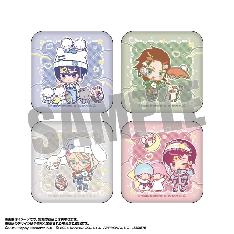 エリオスライジングヒーローズ×サンリオキャラクターズ スクエア缶バッジセット 2.ノースセクター なかよしポップコーデver. アニメイトで
2026年04月発売