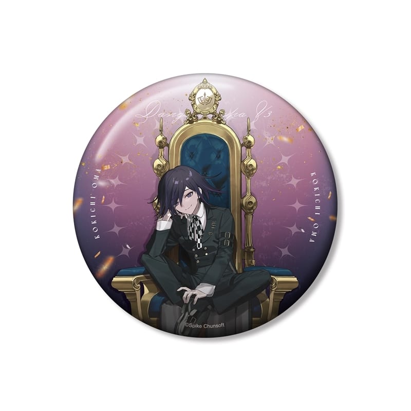 ダンガンロンパシリーズ およさんイラスト 王馬小吉 玉座ver. 100mm缶バッジ
 
2026年2月14日発売