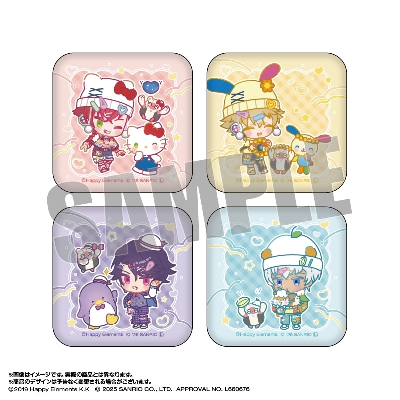 エリオスライジングヒーローズ×サンリオキャラクターズ スクエア缶バッジセット 1.サウスセクター なかよしポップコーデver. アニメイトで
2026年04月発売