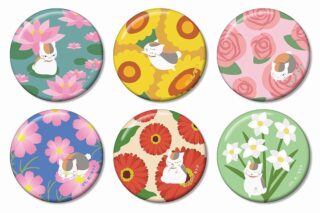 【ポイント還元(20%)】夏目友人帳 arti-mate トレーディング缶バッジ 7～12月のニャンコ先生 フラワーモチーフver.[アニメイト限定]
 
2025年3月15日発売
で取扱中 (アニメイト)