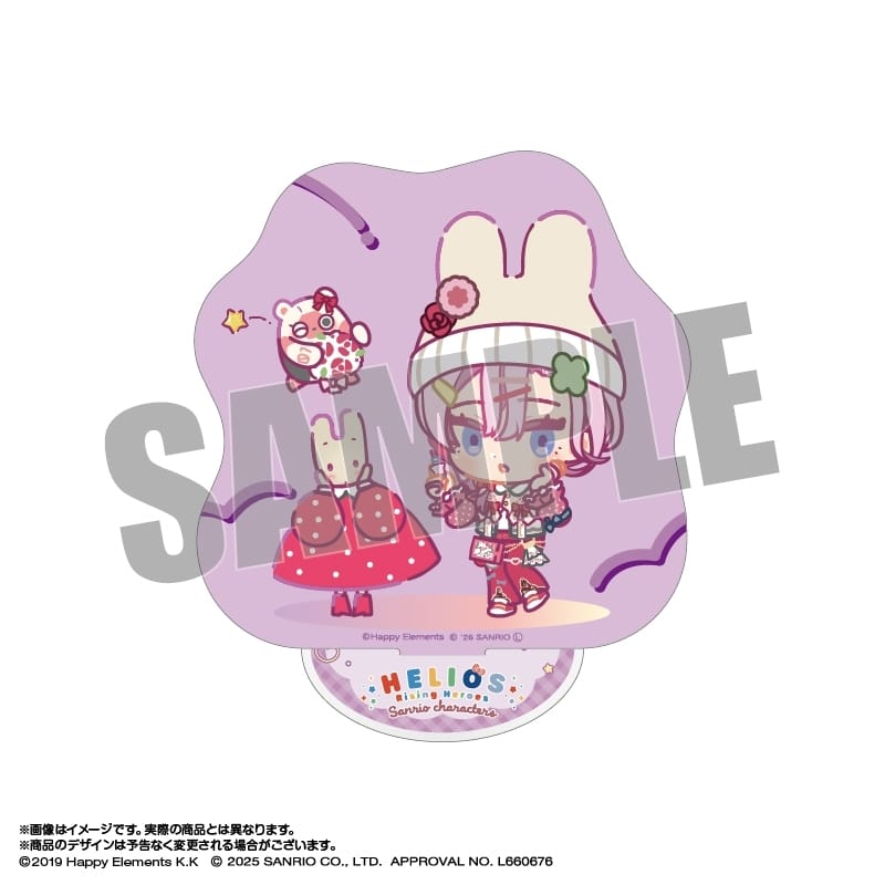 エリオスライジングヒーローズ×サンリオキャラクターズ アクリルスタンド 20.ビアンキ・ロウ×マロンクリーム なかよしポップコーデver. アニメイトで
2026年04月発売