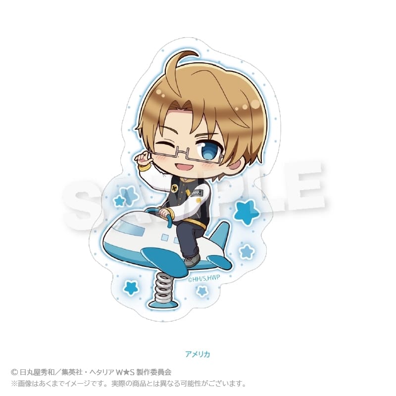 ヘタリア World★Stars ダイカットステッカー 遊具ver. アメリカ
 アニメイトで
2026年01月発売