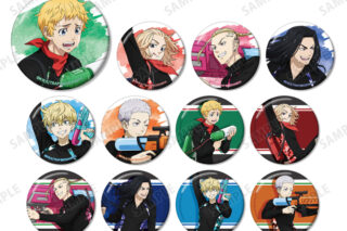 東京リベンジャーズ 描き下ろしイラスト ウォーターガンバトルver. トレーディング缶バッジ AMNIBUSで