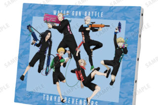 東京リベンジャーズ 描き下ろしイラスト 集合 ウォーターガンバトルver. キャンバスボード AMNIBUSで