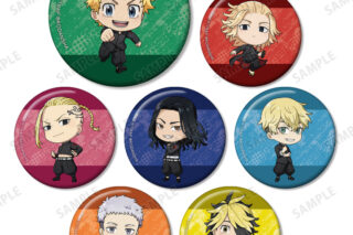 東京リベンジャーズ トレーディング ちびキャラ 缶バッジ AMNIBUSで