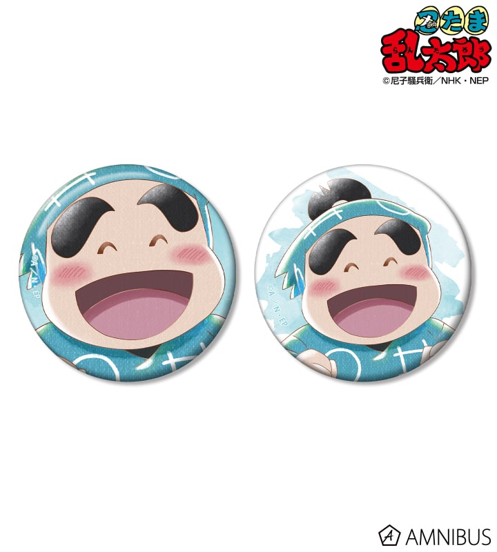 忍たま乱太郎 福富しんべヱ Ani-Art aqua label 第2弾 缶バッジ2個セット 2025年11月中旬発売予定